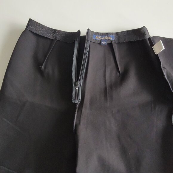 Black office-style Skort - Picture 4 of 6